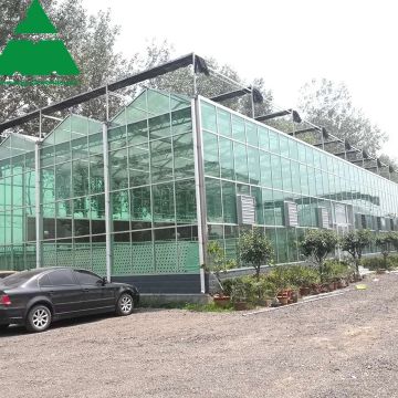 Intelligent Glass Greenhouse with Climate Control System