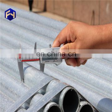 Plastic cutting galvanized steel pipe with low price