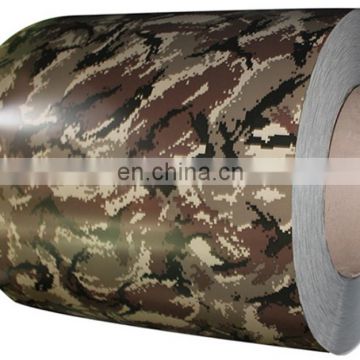 Camouflage series  6mm thick galvanized steel sheet metal pre painted zinc coated steel sheet