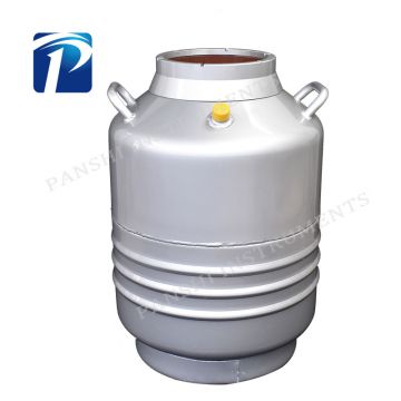 20L Liquid Nitrogen Dewar Tank Static Cryogenic Container with 6 Canisters