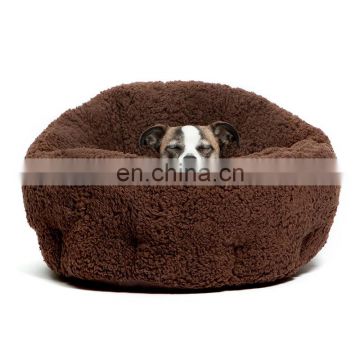 Lovely Plush Memory Foam Sponge Animal Shaped Pet Dog Bed Luxury Dog Bean Bag Bed Luxury