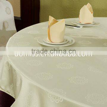 rosette table cloth jacquard table cloth cotton table cloth