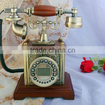 resin decorative antique metal hotel telephone