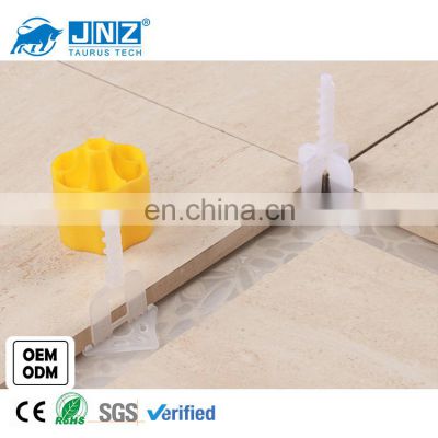 JNZ Yellow Reusable Leveling Tool Spin Doctor Nut Type Leveling Tool Flooring Wall Tile Leveling System