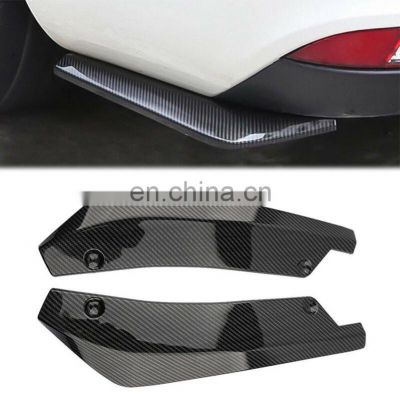 Factory Directly Rear Bumper Lip Cover, Bumper Cover Glossy Black Car Side Corner Cover Rear Wrap Angle Splitter For Dodge