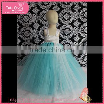 Handmade dress designs long white and blue tight dress