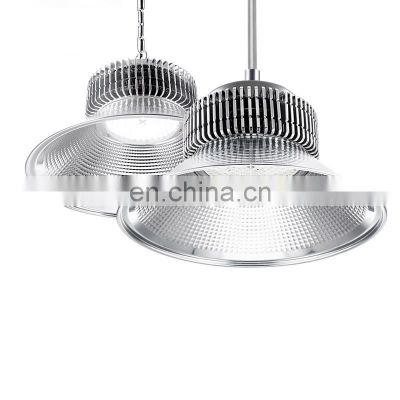 200W 250W 300W LED Industrial High Bay Light Factory Silver High Bay Ceiling Lamps