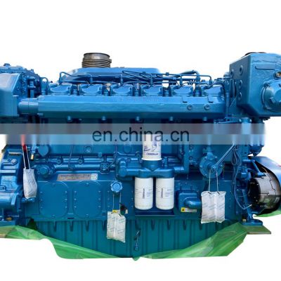 Baudouin 330kw/450hp/1800rpm Weichai marine diesel engine 6M26C450-18
