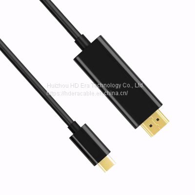 High Speed HDM coiled Cable 4K HDMI Male to micro HDM cable 1.2M HD1064