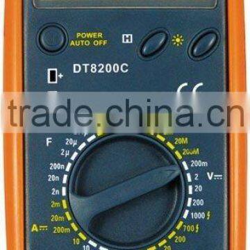 DT8200C 3 1/2 Digital Multimeter with misplugproof function