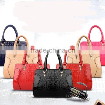 US and Euro Fashion woman/female/lady's PU leather single shoulder bag/leisure bag/casual bag/handbag/tote bag/messenger bag