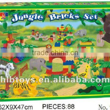 88pcs Building Block,kids plastic blocks toys