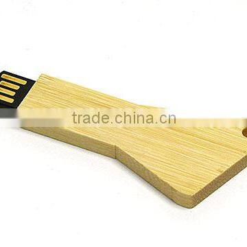 stylish wooden usb key custom with logo