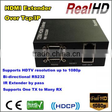 2016 Hottest 120M HDMI Extender over UTP CAT5e/6 Over TCP/IP