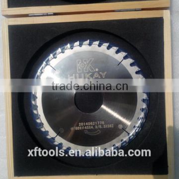 Hukay PCD saw blade for cutting flooring sizing