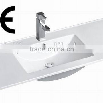 High quality bathroom vanity cabinet basin/ceramic wash basin (BSJ-9100E)