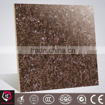 Foshan first chioce coffee porcelanato polished tile 60x60