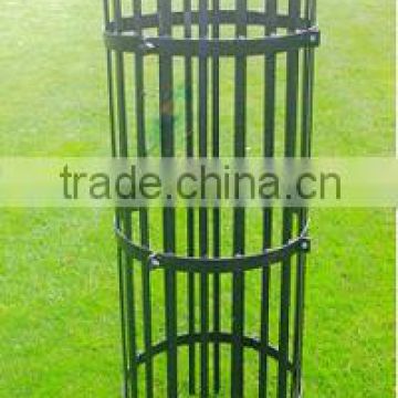 decorative welded tree protection metal fence welded metal tree guard