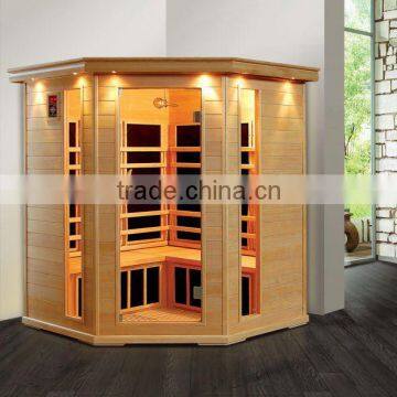 Deluxe series hemlock Infrared Sauna Room