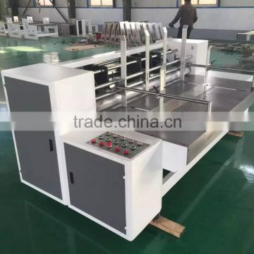 Automatic pushing paperboard and corrugated boxfeeding printing slotting machine (taobao box molding machine)