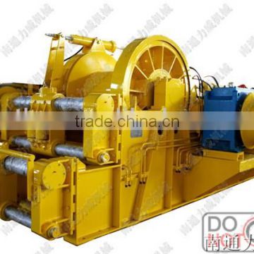 200KN double-drum waterfall type electric towing winch