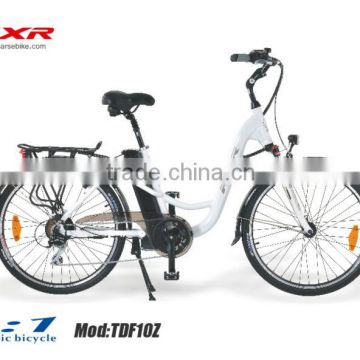 2013 new city electric bike with Samsung li-ion battery & 8FUN mid motor