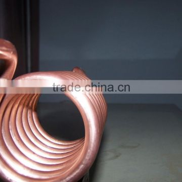TP304/TP316/TP316L tube coil fitted in 8 inches shell coil tube