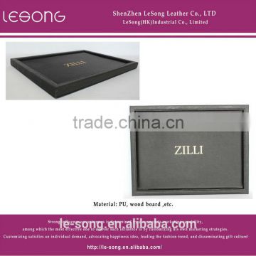 grand leather storage plate