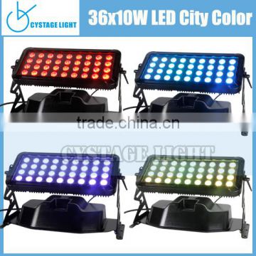 High Brightness LED City Color 36X10W LED City Color