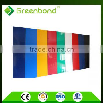 Greenbond PE aluminum composite panel aluminum cladding price