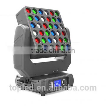 CE Rohs EMI Certification, 6x6 LED Matrix Moving Head Light, Pixel 36x10W