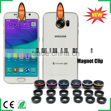 2016 trending products 198 degree fisheye lens for ipad iphone 6s 6 plus huawei P8 htc one m7 m8 m9 xiaomi