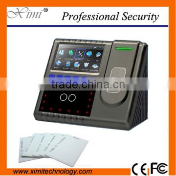 Standalone TCP/IP GPRS/WIFI communication and back up battery 400 face user RFID facial time attendance and access controller