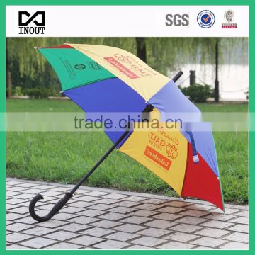 Guangdong materal top Quality Designer Brand Printing Promotional Advertising Umbrella