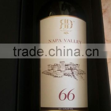 Table wine RD Winery Napa Valley 66 Syrah 2011