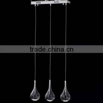 Modern Clear Crystal Glass pendants light Chandelier ceilling lamp 2016 Guzhen lights