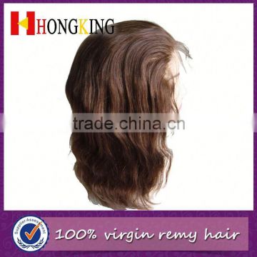 100% Brazilian Human Hair Wig Front Lace Wig Made In China