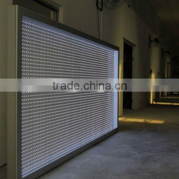 unlimited size LED light box for outdoor building