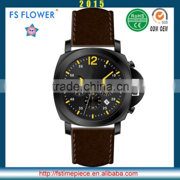 FS FLOWER - Factory Direct Sale Of High-Grade High Polished Alloy Watch Case With Cheap Price Chronograph Watch Mens