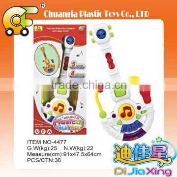 NO-4477 Musical instrument guitar toys,plastic guitar with light for kid toy