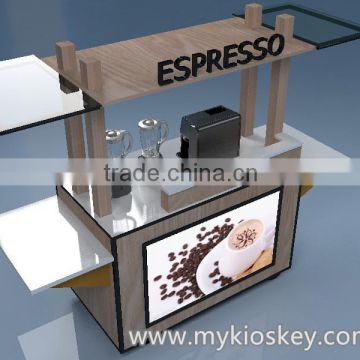 Hot selling outdoor food cart | modern style coffee cart design