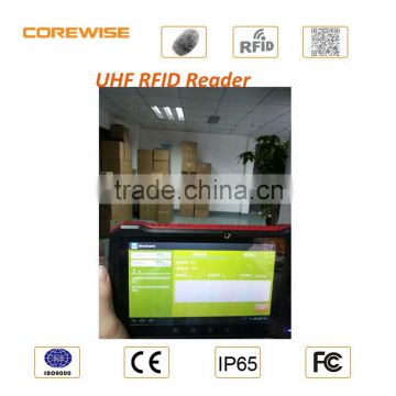 Long distance durable 7m uhf rfid android industrial tablet with rfid reader