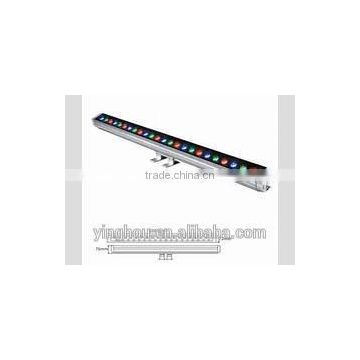 36/24 pcs LED Wall washer with lights color of red,green and blue, by DMX512,IP65 rating
