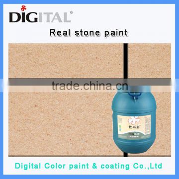 Alkali resistant real stone effect granite paint