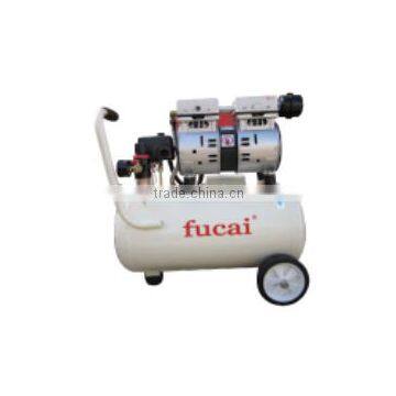 Factory directly selling FUCAI Model FC1100 1.5HP 0.1m3/min silent and oil free air compressor