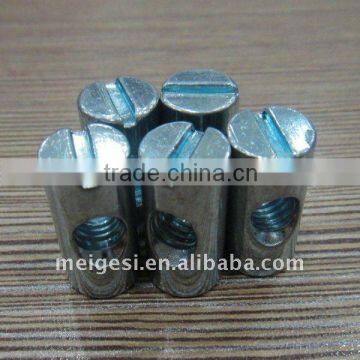 Alloy Cross Dowel with Slotted Head