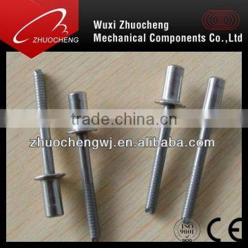 stainless steel 316 din7337 closed end aluminum blind rivet