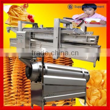 2014 stainless steel automatic potato chips machine