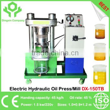 China Best Screw Electric Hydraulic Cotton Seed Oil Press Oil Extraction Machine 45kg/h