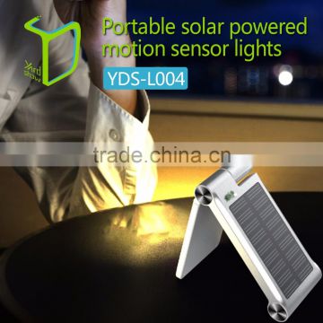 Yardshow New Designed PIR Motion Sensor intelligent solar garden lights for sale